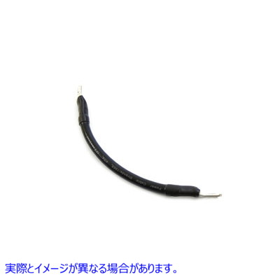 32-1416 ブラック 30 インチ フレキシブル バッテリー ケーブル 取寄せ Vツイン Black 30 inch Flexible Battery Cable (検索用