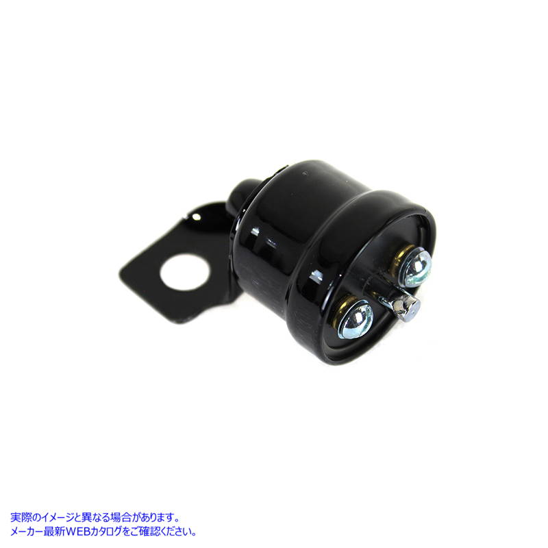 32-1437 レプリカメカニカルブレーキライトスイッチ グロスブラック 取寄せ Vツイン Replica Mechanical Brake Light Switch Glo