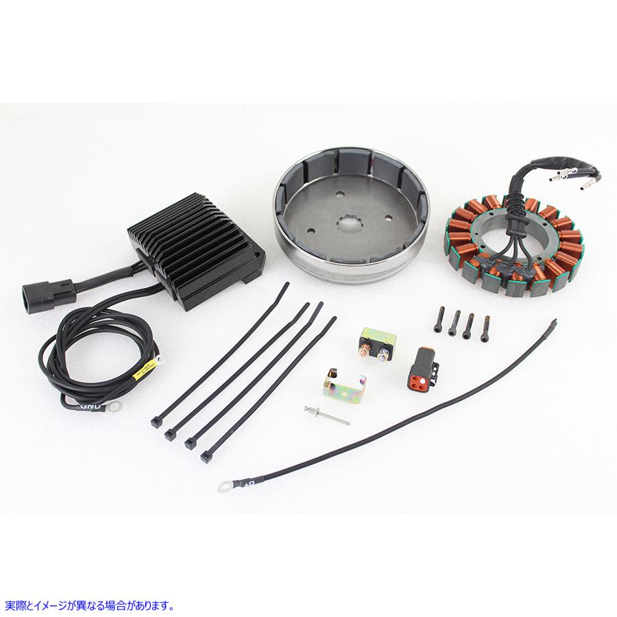 32-1476 FXD 45 アンペア三相オルタネーター キット 取寄せ Vツイン FXD 45 Amp Three Phase Alternator Kit (検索用／ Cycle El