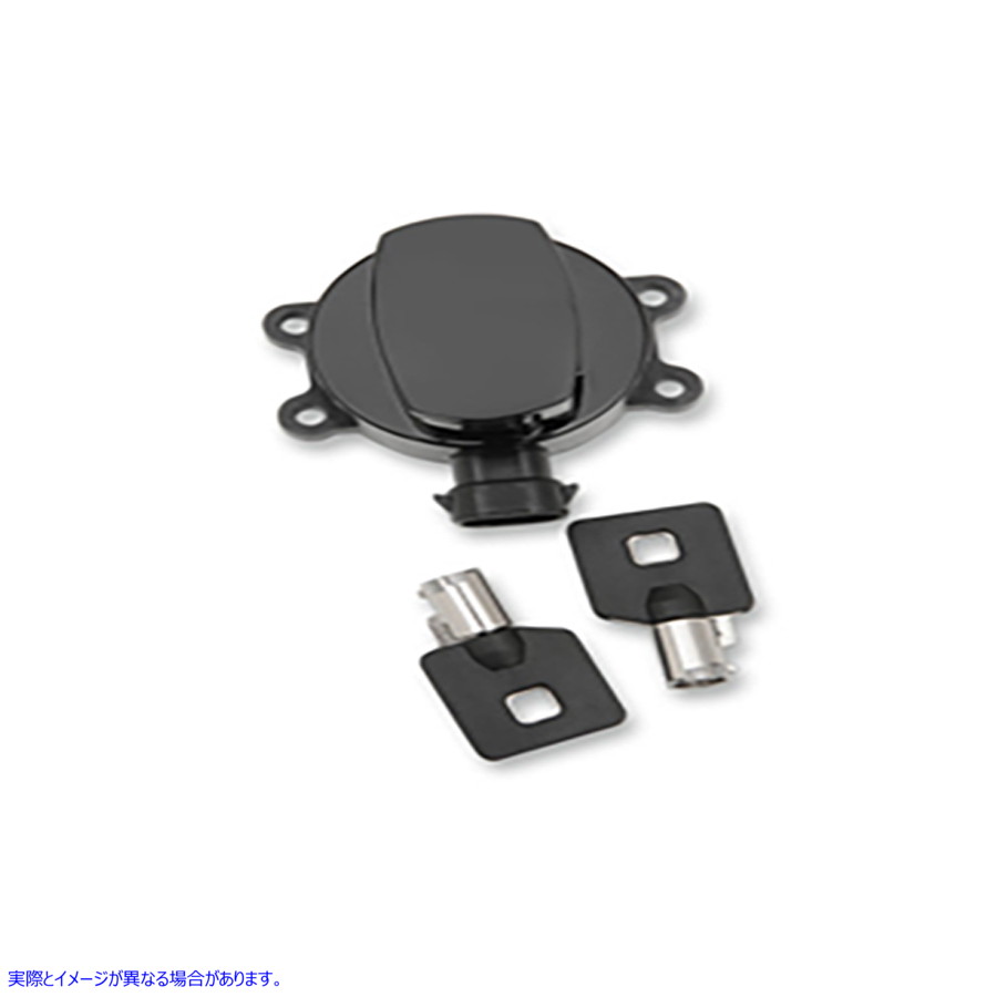 32-1484 サイドヒンジイグニッションスイッチ ブラック 取寄せ Vツイン Side Hinge Ignition Switch Black (検索用／
