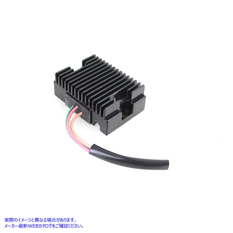 32-1496 【廃番】 Volt Tech ブラック 6 ボルト レギュレーター 取寄せ Vツイン Volt Tech Black 6 Volt Regulator (検索用／ Tr