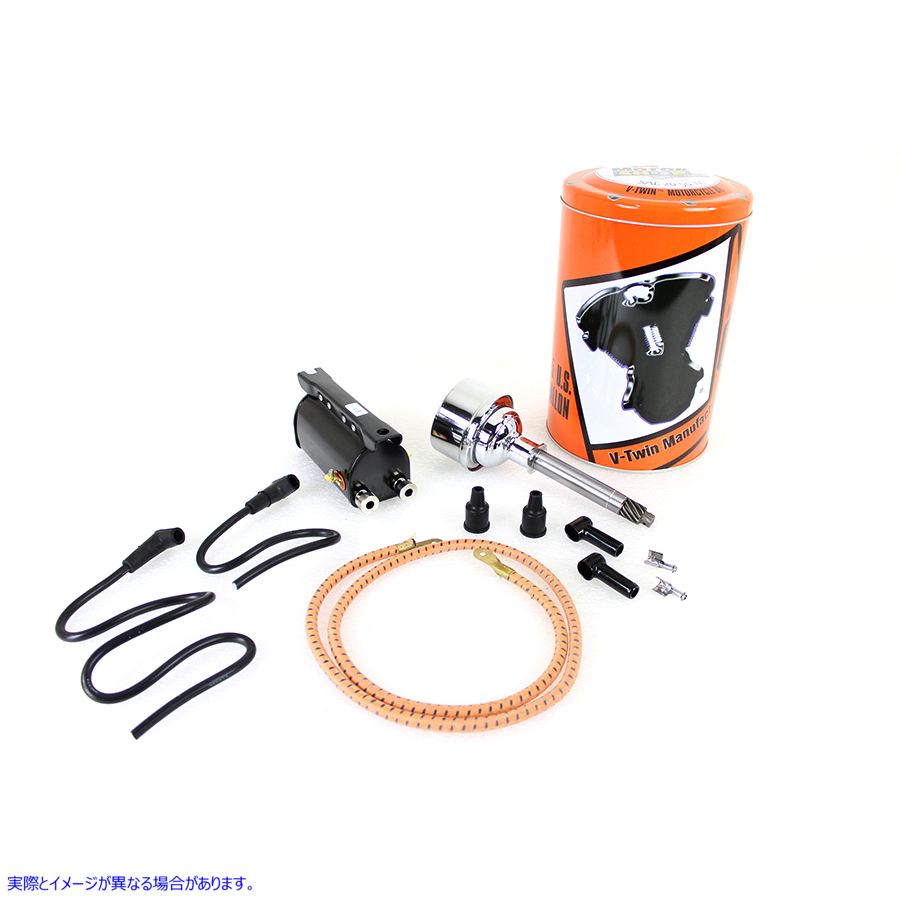 32-1506 6ボルトディストリビューターとコイルキット 取寄せ Vツイン 6 Volt Distributor and Coil Kit (検索用／