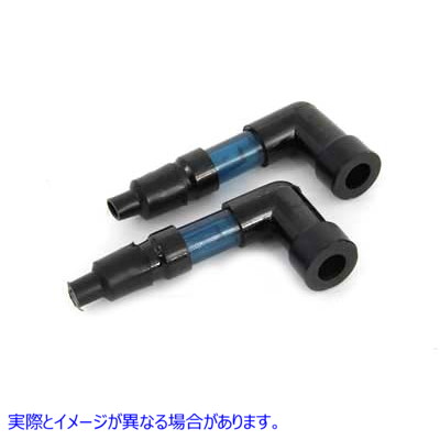 32-1552 稲妻バグブルースパークプラグワイヤーブーツ Lightning Bug Blue Spark Plug Wire Boot 取寄せ Vツイン (検索用／ Volt Tech