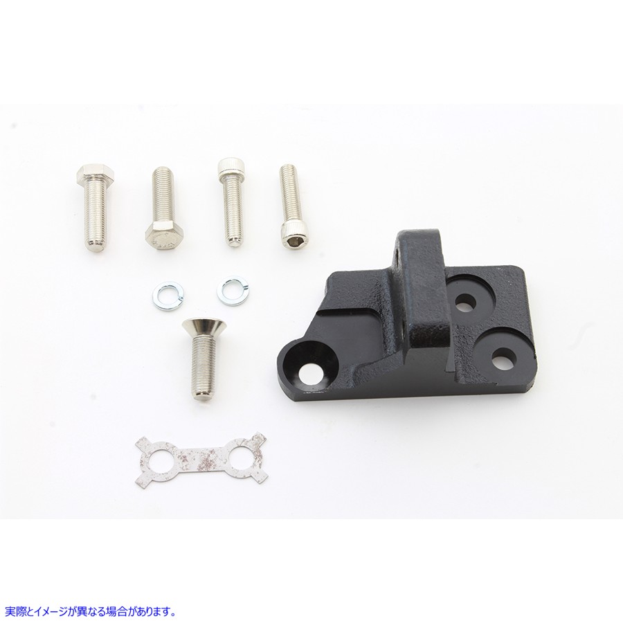 32-1568 トランスミッションおよびスターターマウントキット ブラック 取寄せ Vツイン Transmission and Starter Mount Kit Blac