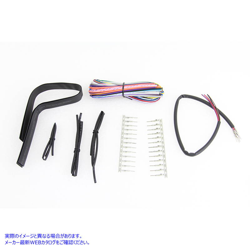 32-1655 ハンドルバー ワイヤリング ハーネス キット延長 取寄せ Vツイン Handlebar Wiring Harness Kit Extended (検索用／