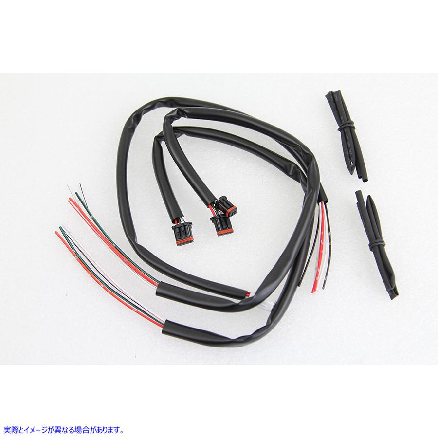 32-1659 ハンドルバー ワイヤリング ハーネス キット延長 取寄せ Vツイン Handlebar Wiring Harness Kit Extended (検索用／