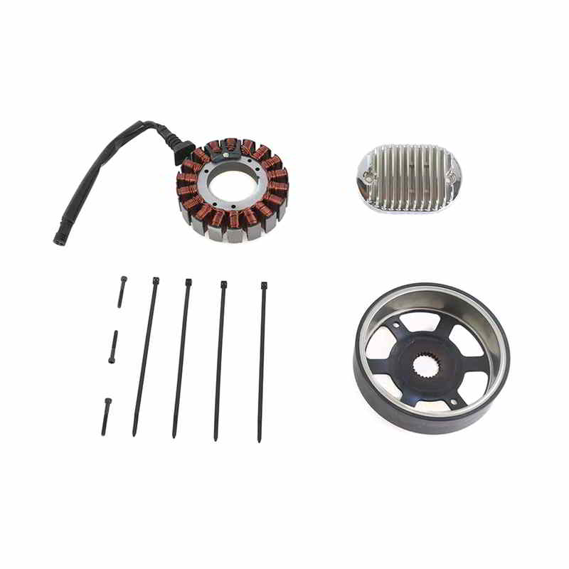 32-1717 オルタネーター充電システム キット 48 アンペア 取寄せ Vツイン Alternator Charging System Kit 48 Amp (検索用／