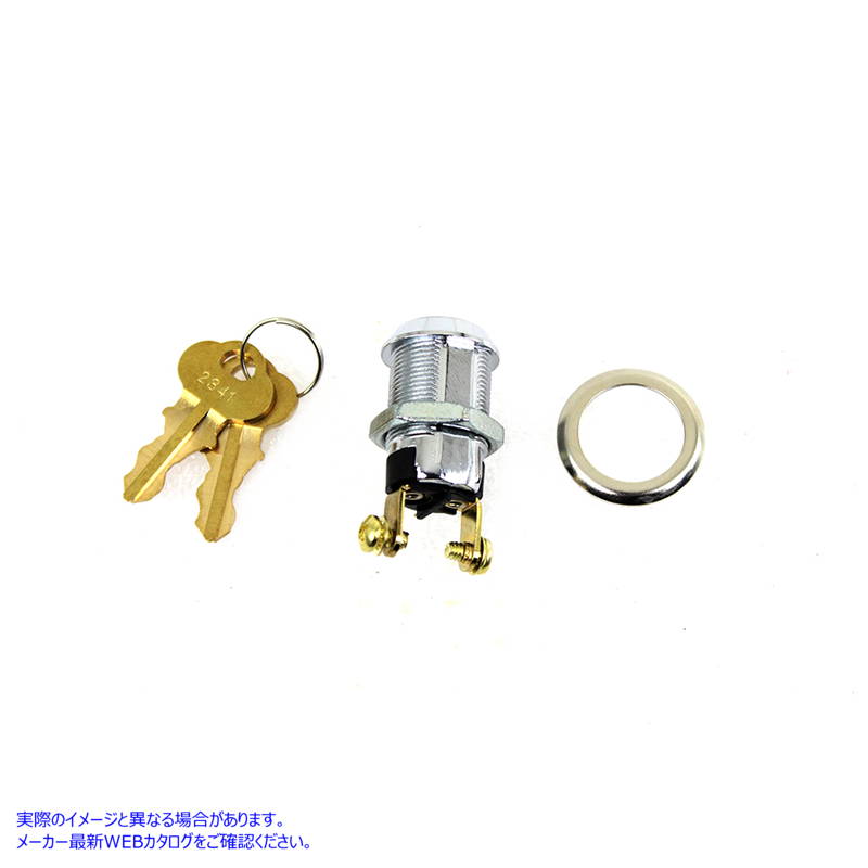 32-1773 2 ポジション ミニ キー イグニッション スイッチ 取寄せ Vツイン 2 Position Mini Key Ignition Switch (検索用／