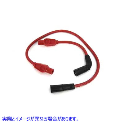32-2024 Sumax スパークプラグワイヤーセット レッド 取寄せ Vツイン Sumax Spark Plug Wire Set Red (検索用／ Sumax 20233