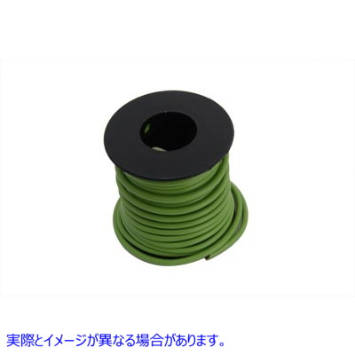 32-2134 一次ワイヤー 14 ゲージ 25 フィート ロール グリーン 取寄せ Vツイン Primary Wire 14 Gauge 25' Roll Green (検索用／