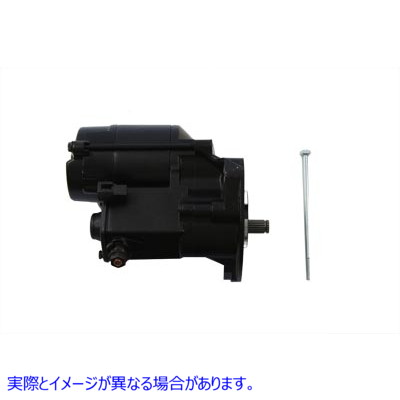 32-5115 Volt Tech スターター モーター 1.4kW ブラック 取寄せ Vツイン Volt Tech Starter Motor 1.4 kW Black (検索用／31553-