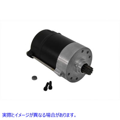 32-5122 日立タイプ ブラック 1.4kW スターター モーター 取寄せ Vツイン Hitachi Type Black 1.4kW Starter Motor (検索用／ Al