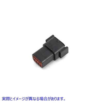 32-6521 Deutsch 配線ピン ハウジング 8 ポジション 取寄せ Vツイン Deutsch Wiring Pin Housing 8 Position (検索用／74108-98B