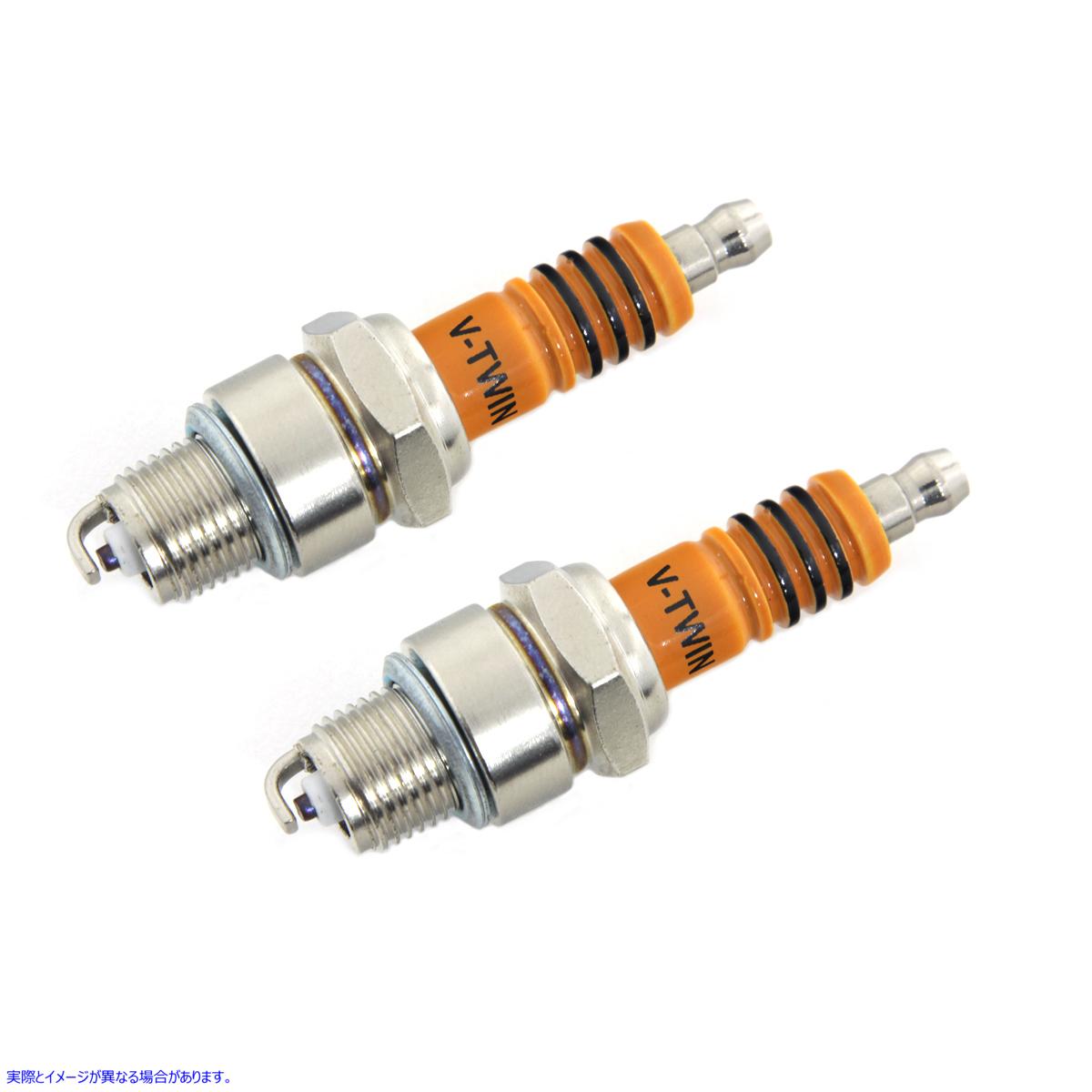 32-6696 Vツインパフォーマンススパークプラグ V-Twin Performance Spark Plugs 取寄せ Vツイン (検索用／ Volt Tech