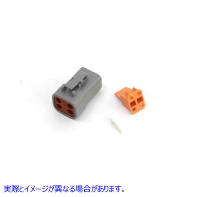 32-7436 ドイツのシールド コネクタ アセンブリ 取寄せ Vツイン Deutch Sealed Connector Assembly (検索用／72614-01BK 72195-9