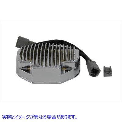 32-7512 ボルトテック レギュレーター クローム 取寄せ Vツイン Volt Tech Regulator Chrome (検索用／74631-06