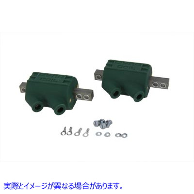 32-7789 Dyna 12 ボルト 3 オーム デュアル ファイア コイル 取寄せ Vツイン Dyna 12 Volt 3 Ohm Dual Fire Coil (検索用／ Dyna
