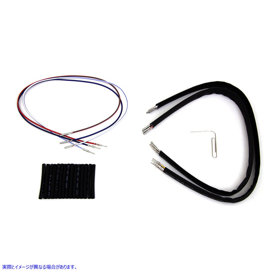32-7814 ハンドルバー ワイヤリング ハーネス キット延長 取寄せ Vツイン Handlebar Wiring Harness Kit Extended (検索用／
