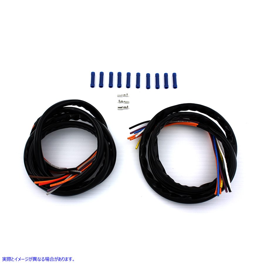 32-8009 ハンドルバー ワイヤリング ハーネス キット延長 取寄せ Vツイン Handlebar Wiring Harness Kit Extended (検索用／