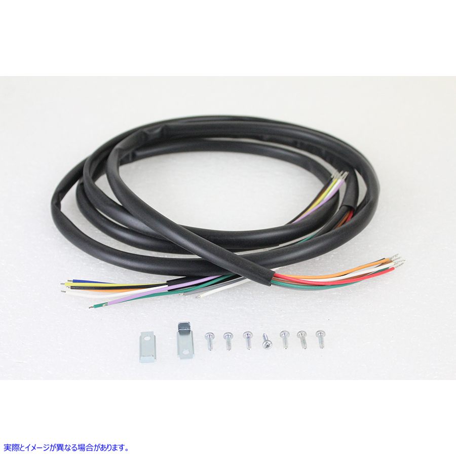 32-8010 ハンドルバー ワイヤリング ハーネス キット 在庫 取寄せ Vツイン Handlebar Wiring Harness Kit Stock (検索用／