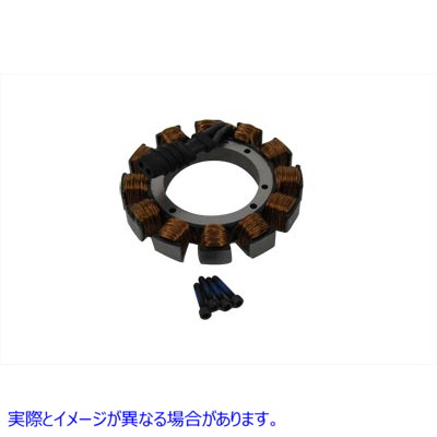 32-8038 オルタネーター ステーター モールドなし 32 アンペア プラグ付き 取寄せ Vツイン Alternator Stator Unmolded 32 Amp w