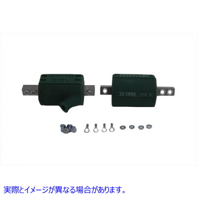 32-8055 Dyna 12 ボルト 3 オーム シングル ファイア コイル 取寄せ Vツイン Dyna 12 Volt 3 Ohm Single Fire Coil (検索用／ Dy
