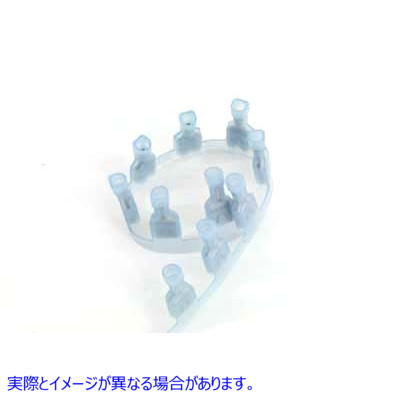 32-8106 絶縁体付フラグ配線端子 取寄せ Vツイン Flag Wiring Terminal with Insulator (検索用／9907