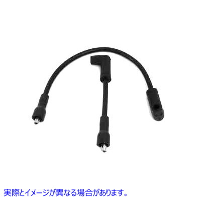 32-9022 アクセル スパークプラグ ワイヤーセット 8.8mm ブラック 取寄せ Vツイン Accel Spark Plug Wire Set 8.8mm Black (検索