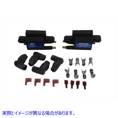 32-9341 Dyna ミニ コイル セット 0.5 オーム デュアル出力タワー 取寄せ Vツイン Dyna Mini Coil Set 0.5 Ohms Dual Output Tow