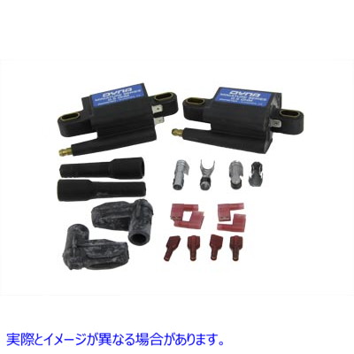 32-9343 Dyna ミニ コイル セット 0.5 オーム シングル出力タワー 取寄せ Vツイン Dyna Mini Coil Set 0.5 Ohms Single Output T