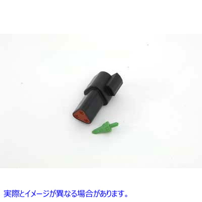 32-9607 Deutsch シールド コネクタ コンポーネント 3 ワイヤ 取寄せ Vツイン Deutsch Sealed Connector Component 3 Wire (検索