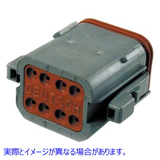 32-9624 ドイツ製密閉型 8 線コネクタ コンポーネント 取寄せ Vツイン Deutsch Sealed 8 Wire Connector Component (検索用／721