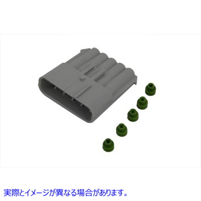 32-9637 ワイヤーターミナル 5 ワイヤーオスコネクタ 取寄せ Vツイン Wire Terminal 5 Wire Male Connector (検索用／ Namz NDP-