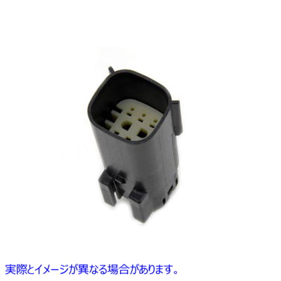 32-9690 ワイヤ端子 6 ポジション オス コネクタ 取寄せ Vツイン Wire Terminal 6 Position Male Connector (検索用／72188-07BK