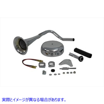 33-0008 トランペットホーンキット 取寄せ Vツイン Trumpet Horn Kit (検索用／