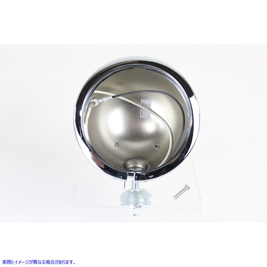 33-0013 クロムスポットランプシェル 取寄せ Vツイン Chrome Spotlamp Shell (検索用／68652-64B 68669-70