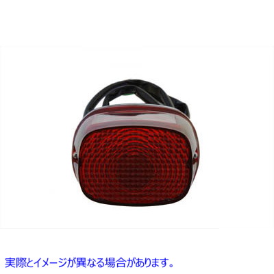 33-0029 クロームLEDテールランプ 取寄せ Vツイン Chrome LED Tail Lamp (検索用／