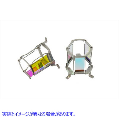 33-0112 ヘッドランプバルブ H-4 レインボーインサート 取寄せ Vツイン Headlamp Bulb H-4 Rainbow Insert (検索用／
