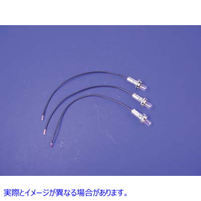 33-0129 スチール製インジケーターランプソケットセット 取寄せ Vツイン Steel Indicator Lamp Socket Set (検索用／