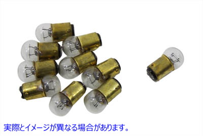 33-0142 テールランプ用ミニバルブ 6ボルト 取寄せ Vツイン Mini Bulb for Tail Lamp 6 Volt (検索用／68165-34