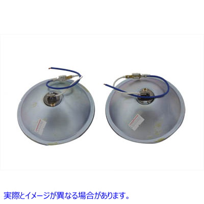 33-0155 ハロゲン スポットランプ ブルー 30 ワット電球セット 取寄せ Vツイン Halogen Spotlamp Blue 30 Watt Bulb Set (検索用
