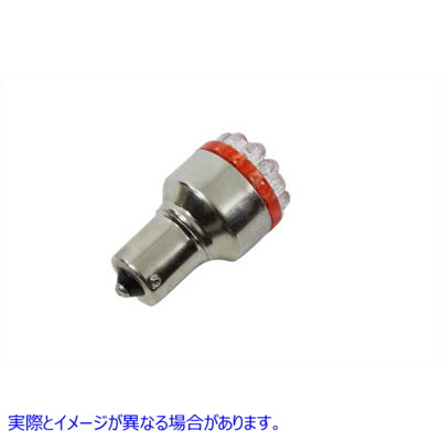 33-0214 ウインカー用赤色LEDバルブ 取寄せ Vツイン Red LED Bulb for Turn Signal (検索用／