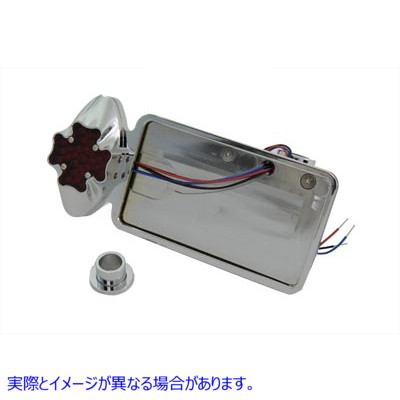 33-0218 マルタ LED テールランプ キット クローム 取寄せ Vツイン Maltese LED Tail Lamp Kit Chrome (検索用／