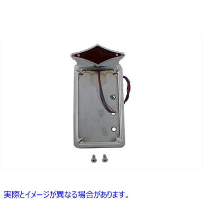 33-0222 LEDテールランプとナンバープレートサイドマウント 取寄せ Vツイン LED Tail Lamp and License Plate Side Mount (検索