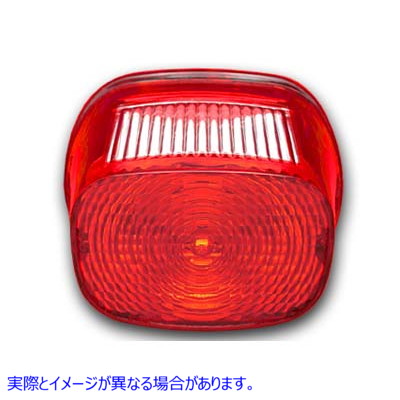 33-0238 テールランプレンズ ストックスタイル レッド 取寄せ Vツイン Tail Lamp Lens Stock Style Red (検索用／68140-99
