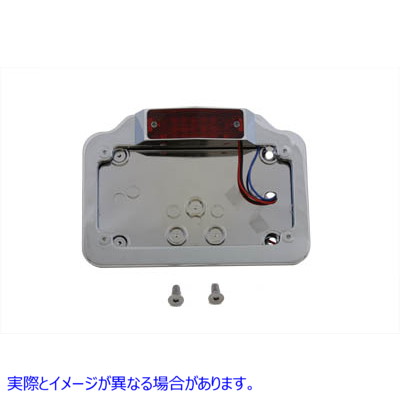 33-0264 テールランプとナンバープレートアセンブリ ミニスタイル 取寄せ Vツイン Tail Lamp and License Plate Assembly Mini S