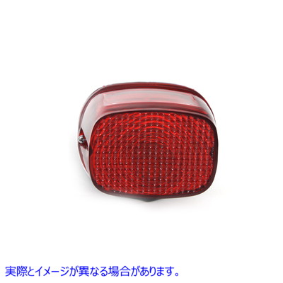 33-0301 ストックタイプクロームテールランプ 取寄せ Vツイン Stock Type Chrome Tail Lamp (検索用／