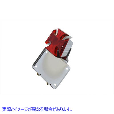 33-0347 マルタサイドマウントテールランプ 取寄せ Vツイン Maltese Side Mount Tail Lamp (検索用／