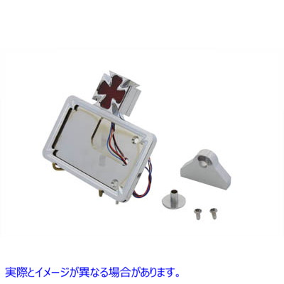 33-0368 クロームビレット水平テールランプキット 取寄せ Vツイン Chrome Billet Horizontal Tail Lamp Kit (検索用／