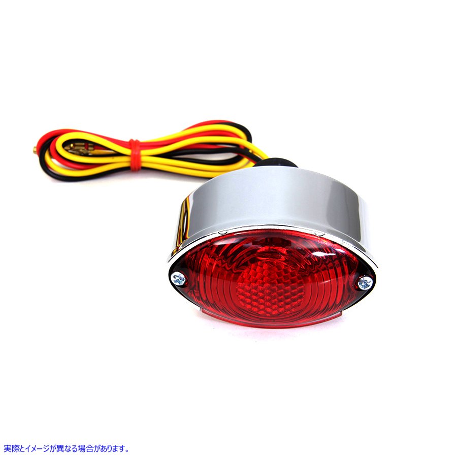 33-0381 ミニスモールキャットアイテールランプ 取寄せ Vツイン Mini Small Cateye Tail Lamp (検索用／